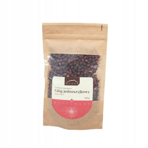Głóg Owoc Cały 250G Nanga