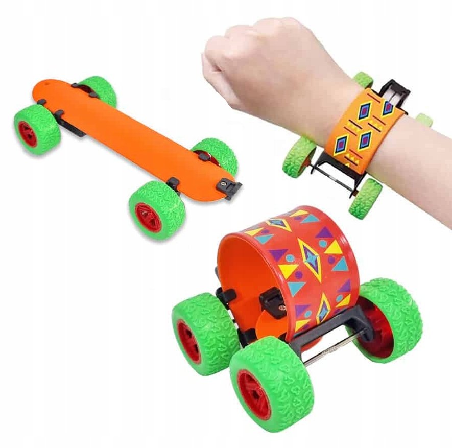 Deskorolka Bransoletka Gumowe Autko Z Napędem