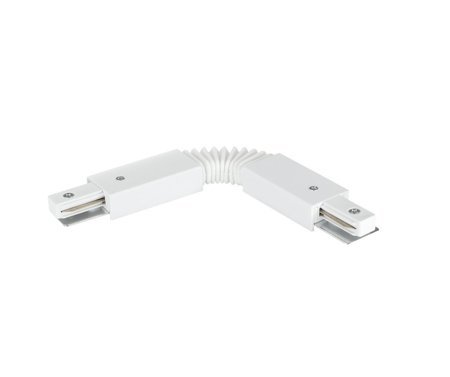 Łącznik Elastyczny Do Szyny, Giętki Seva Flex Connector White Biały Edo777425 Edo
