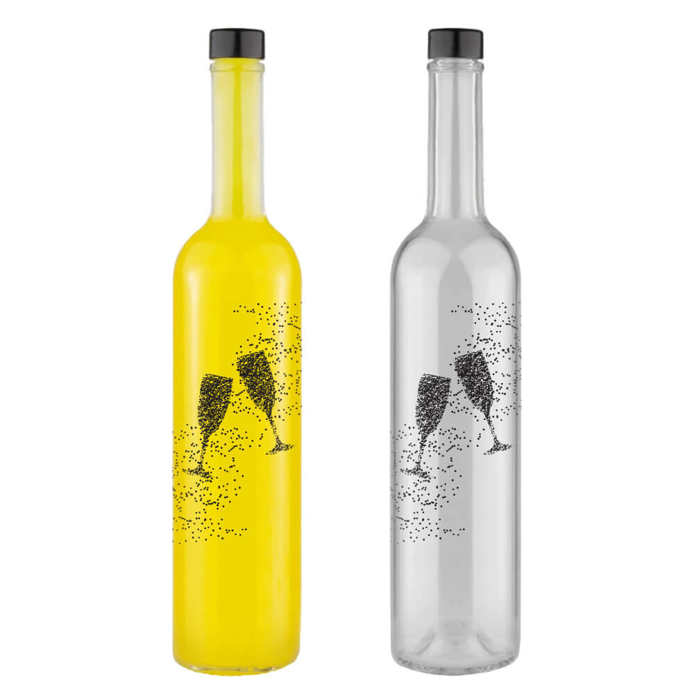Butelka Futura Gpi Z Nadrukiem Kieliszki 500Ml