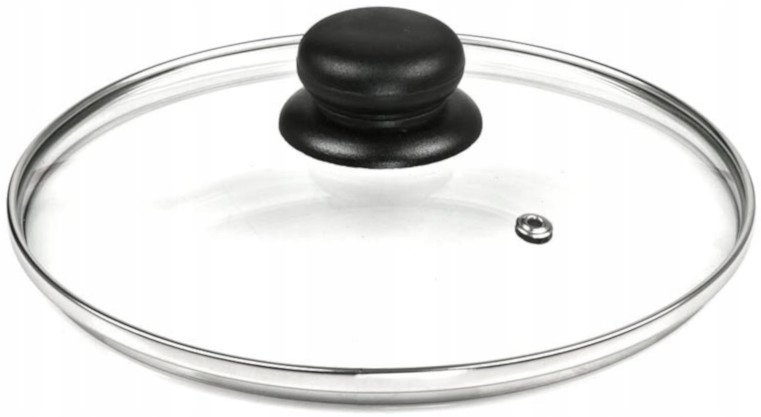 Pokrywa Pokrywka Szklana Patelnia Garnek 24 Cm
