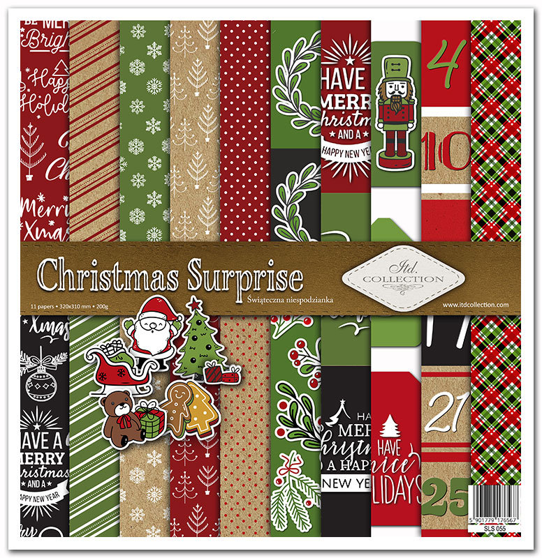 Zestaw Do Scrapbookingu Sls-055 ''Christmas Surprise''