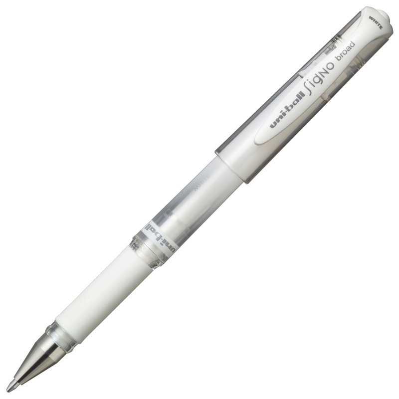 Długopis Żelowy Um-153 Biały, Uni