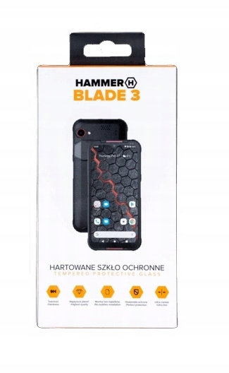 myPhone Oryginalne Szkło 9H do Hammer Blade 3