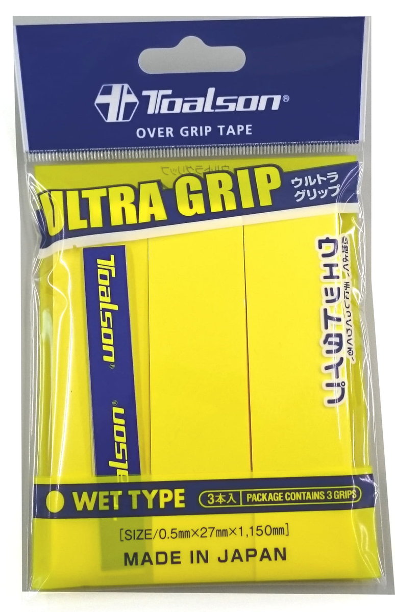 Toalson Ultra Grip (3szt.) - yellow TG053Y-YE