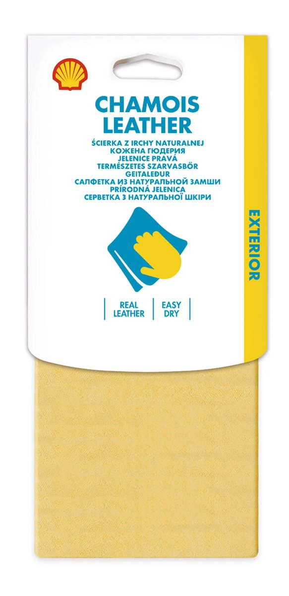 Shell Ścierka z irchy naturalnej