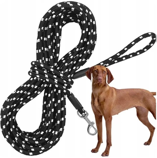 SMYCZ TRENINGOWA DLA PSA GRUBA LINA 1cm 10M