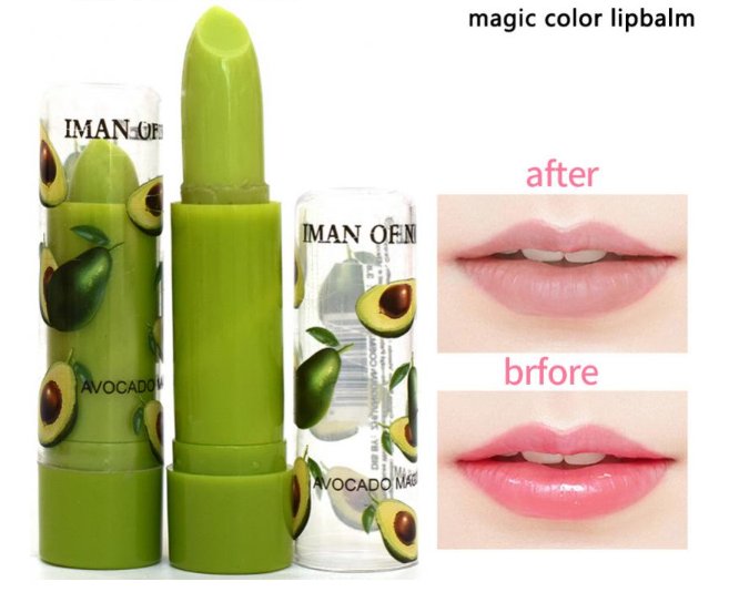 Pomadka nawilżające, regenerująca, Avocado