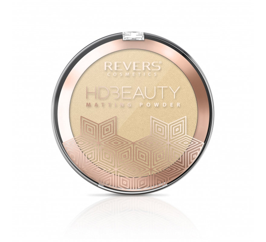 Revers Hd Beauty Matting Powder Puder prasowany 03