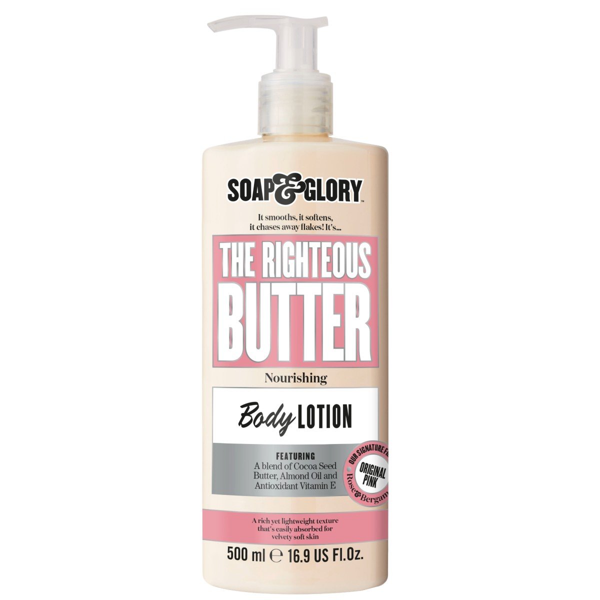 Soap & Glory, The Righteous Butter, Balsamu Do Ciała, 500ml