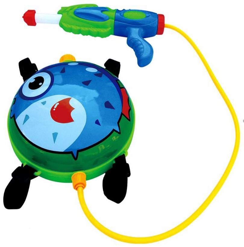 Pistolet Na Wodę z Plecakiem Rybka Sikawka