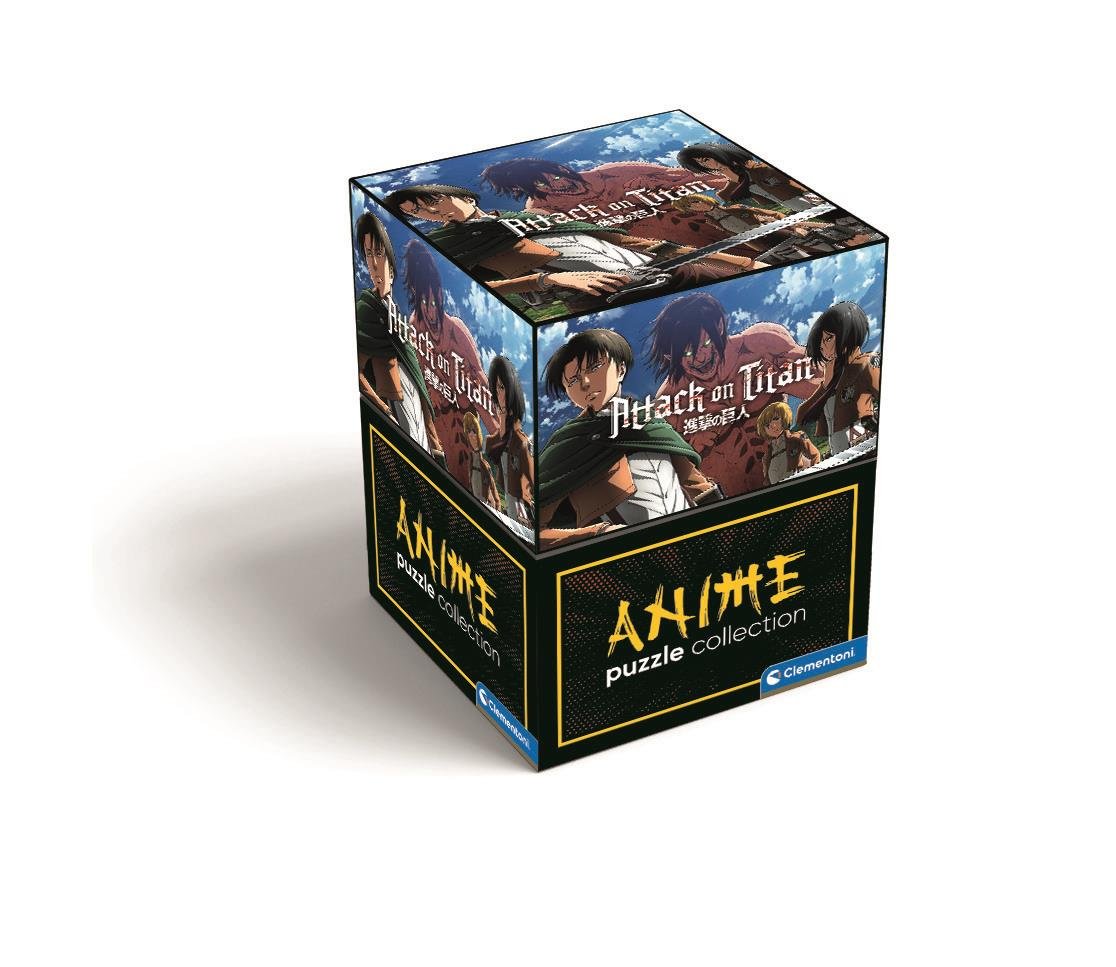 Puzzle 500 Cubes Anime Attack On Titans - Clementoni