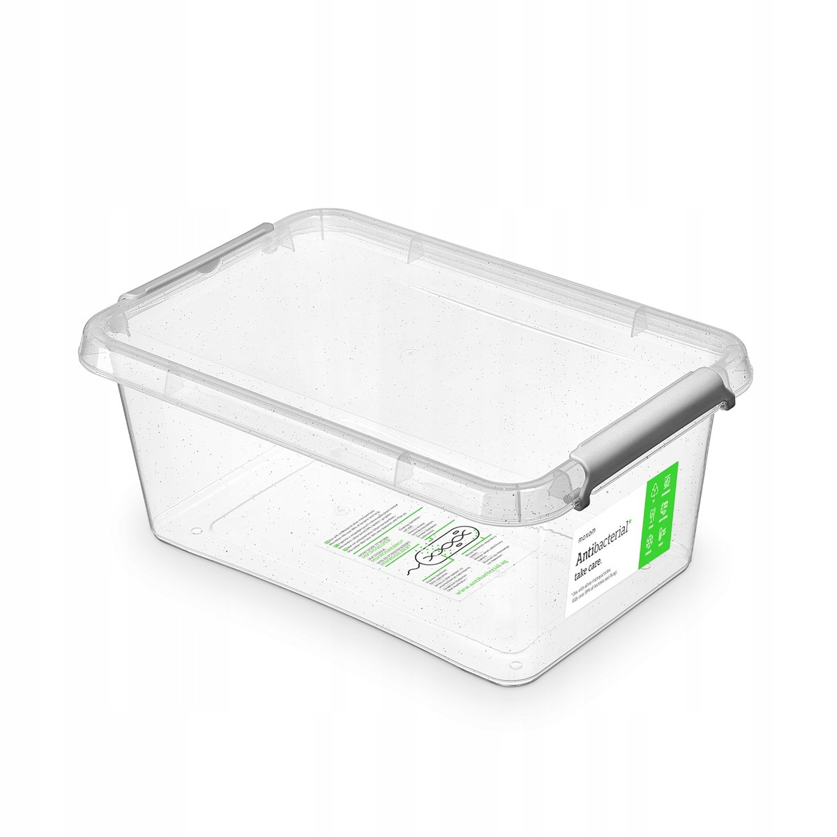 Pojemnik na żywność plastikowy mikrosrebro 4,5l