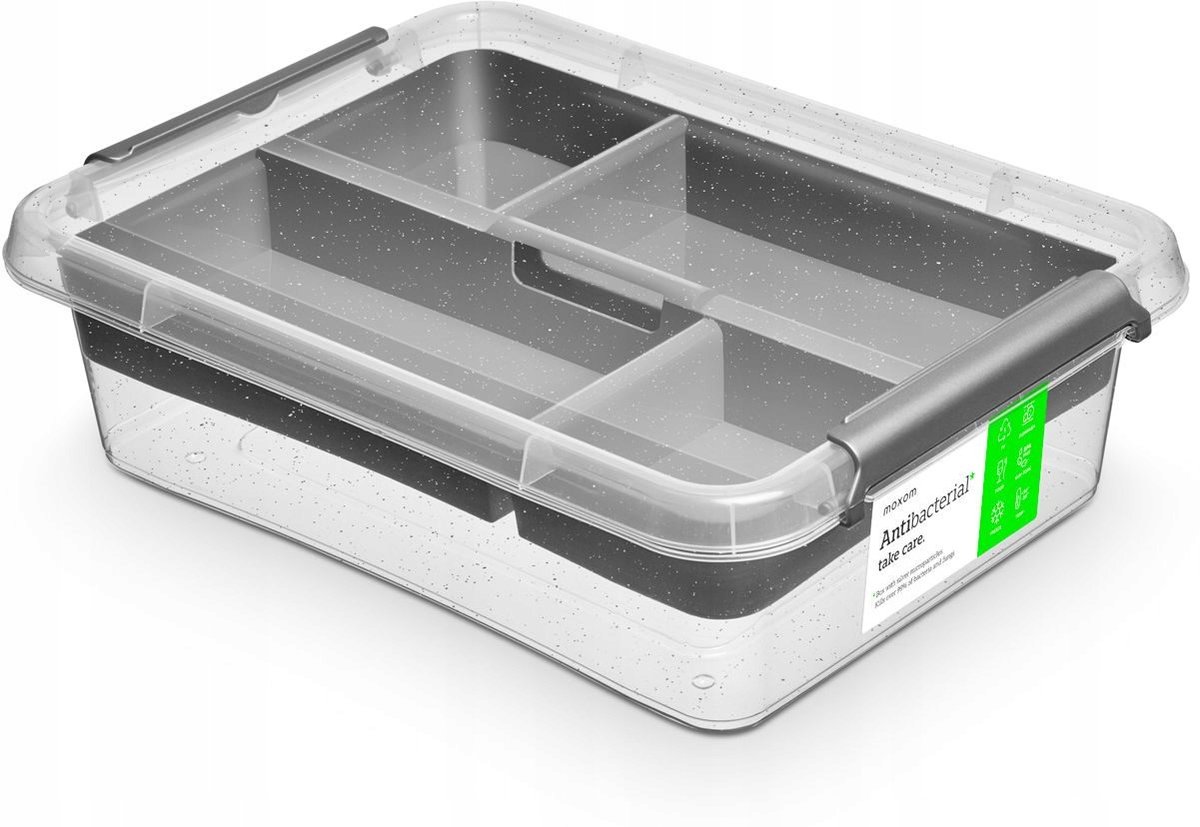 Pojemnik na żywność plastikowy mikrosrebro 8,5l