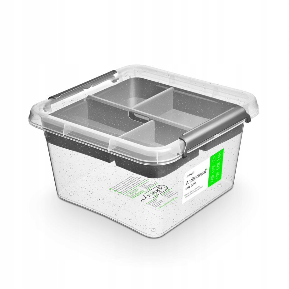 Pojemniki na żywność ANTYBAKTERYJNE organizer 9l