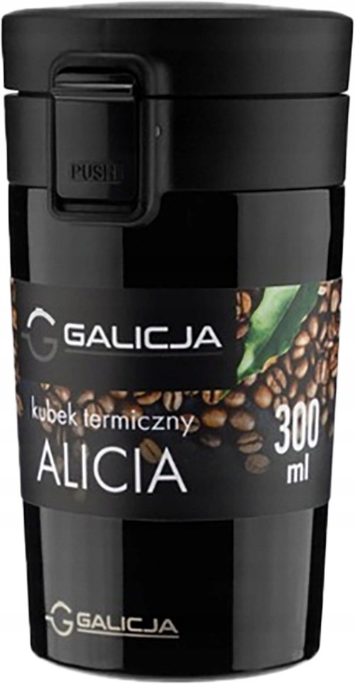 Galicja Kubek termiczny 0.3L ALICIA Czarny 2469400_CZ