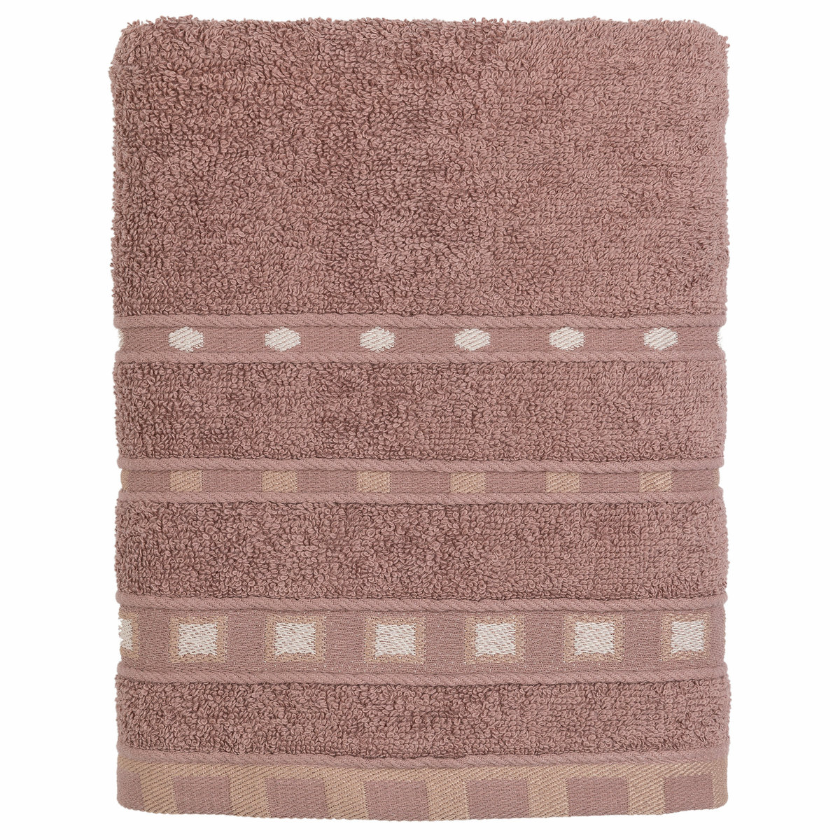 Ręcznik bawełniany Miss Lucy Michael Basic 50x90 cm taupe