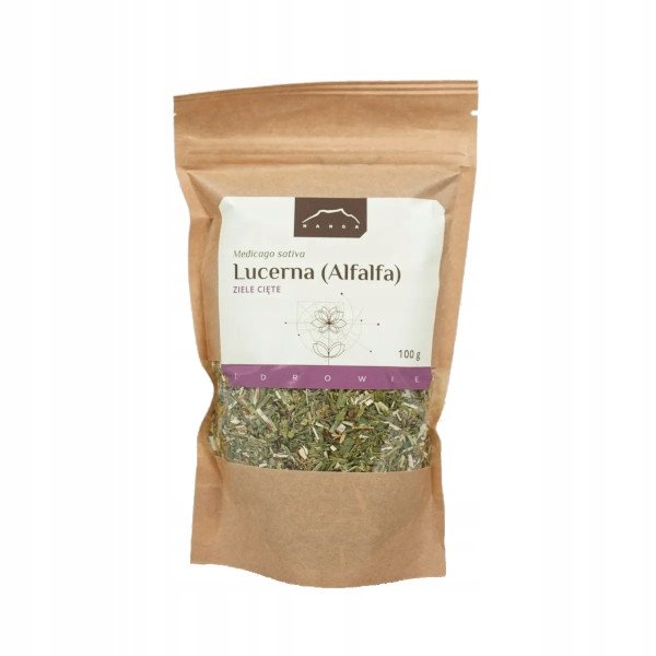 Lucerna ziele cięte - alfalfa 100g Nanga