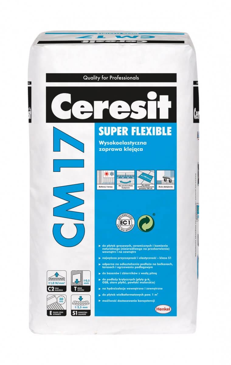 Ceresit Zaprawa klejąca elastyczna CM17 5 kg