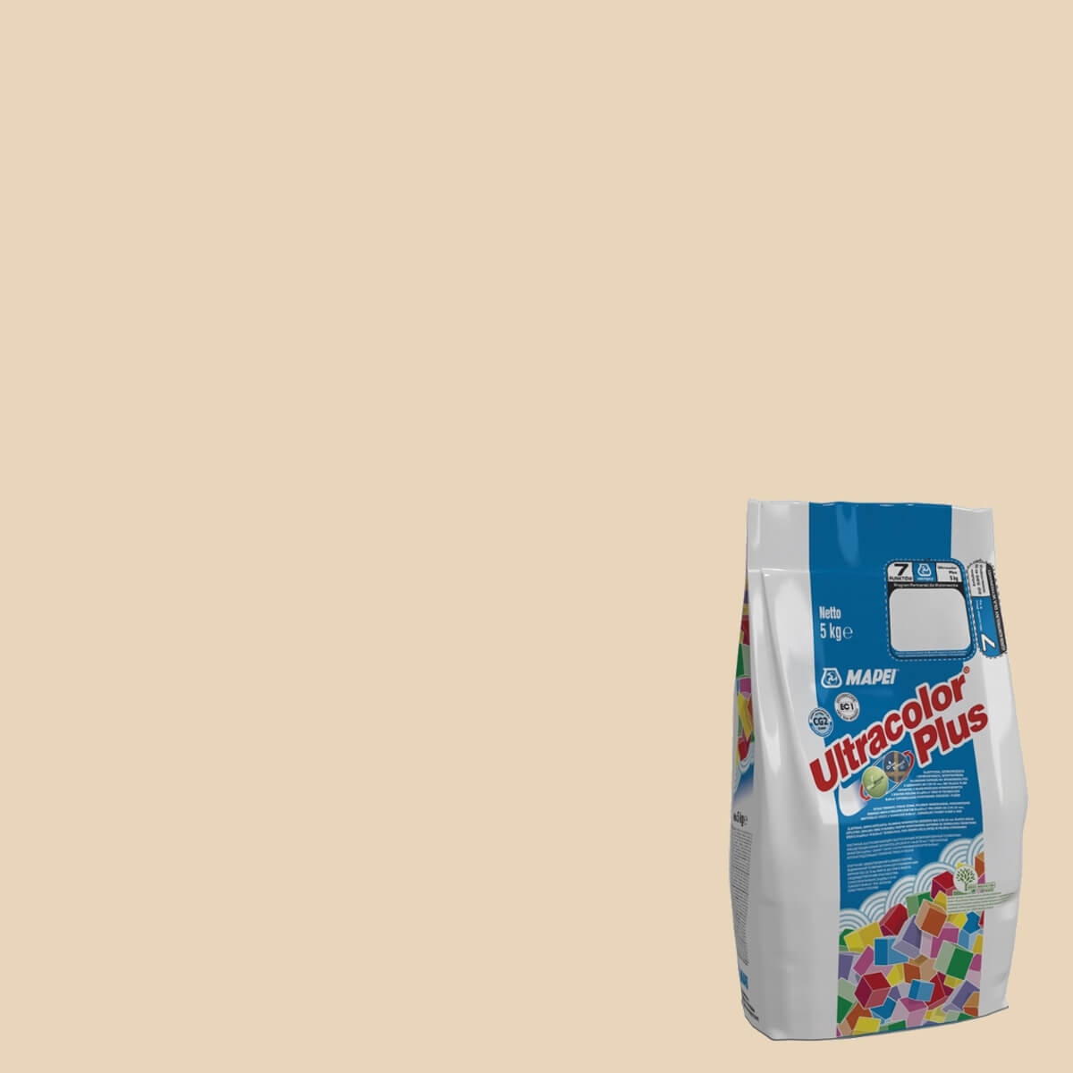 Mapei Fuga elastyczna Ultracolor Plus 132 beżowa 2 kg 6013202