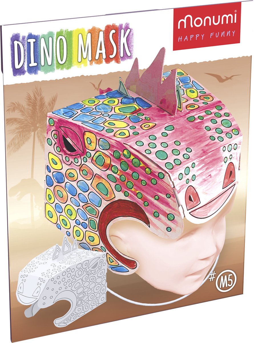 Monumi Maska Dino Stegozaur