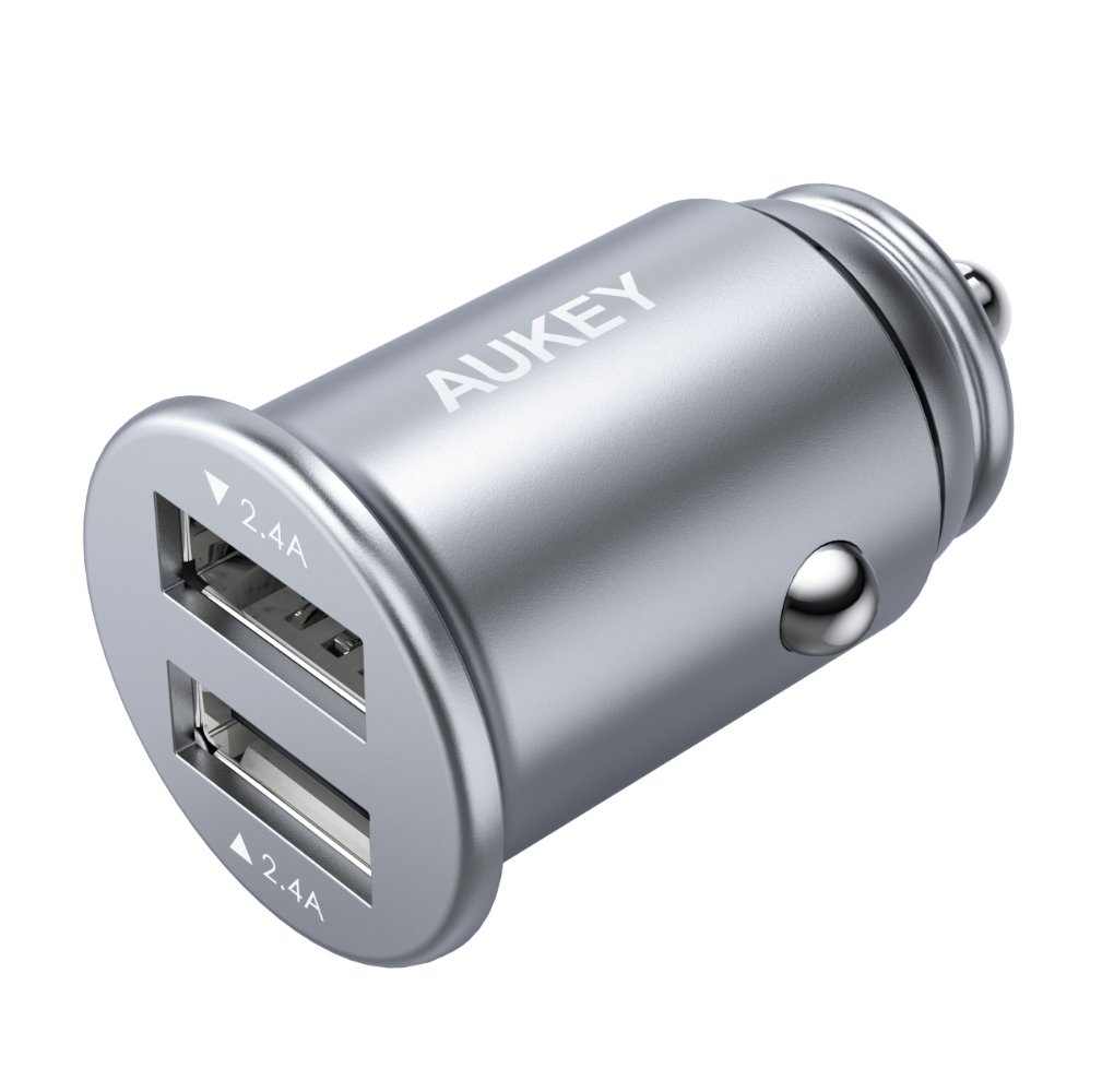 Ładowarka samochodowa Aukey CC-S2 12 W 2xUSB-A