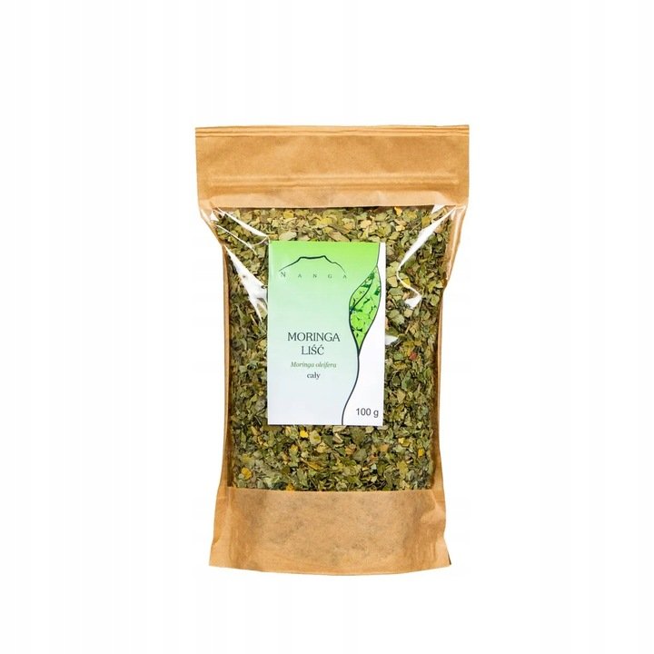 Moringa liść cięty 100g Nanga