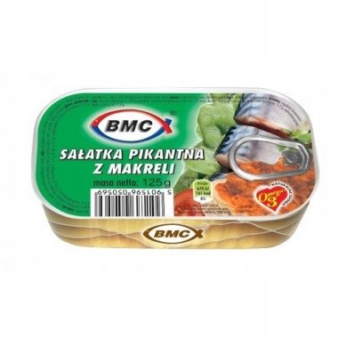 BMC Sałatka Pikantna Z Makreli 125 g