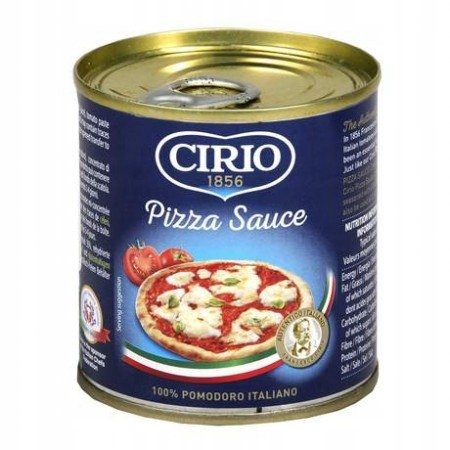 Cirio - Sos pomidorowy. 100% włoskich pomidorów.