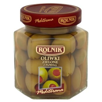 Rolnik Oliwki zielone z papryką 280g
