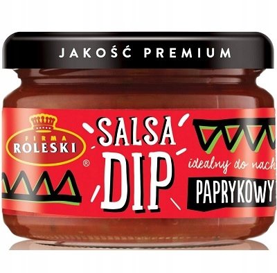 ROLESKI Dip paprykowy do nachosów 240g