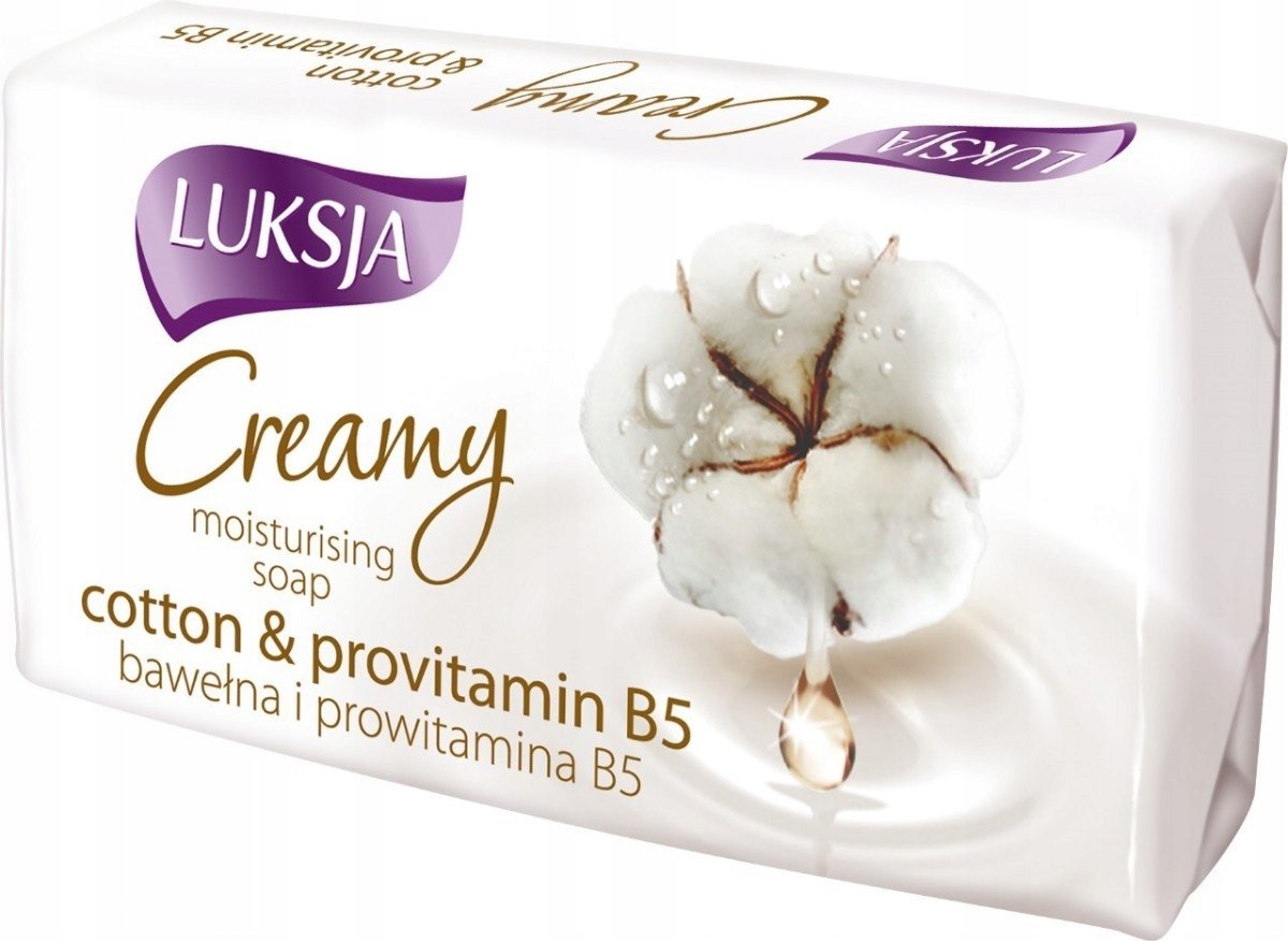 Luksja Mydło kostka Creamy Cotton Prov B5 100g x12