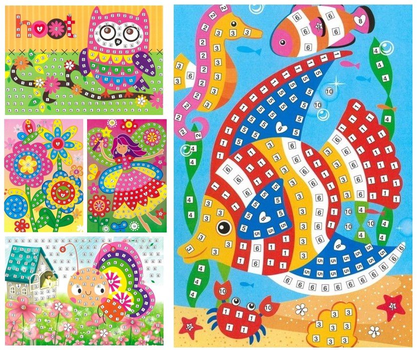 FANDY Mozaika z pianki Kids 6 szt 01