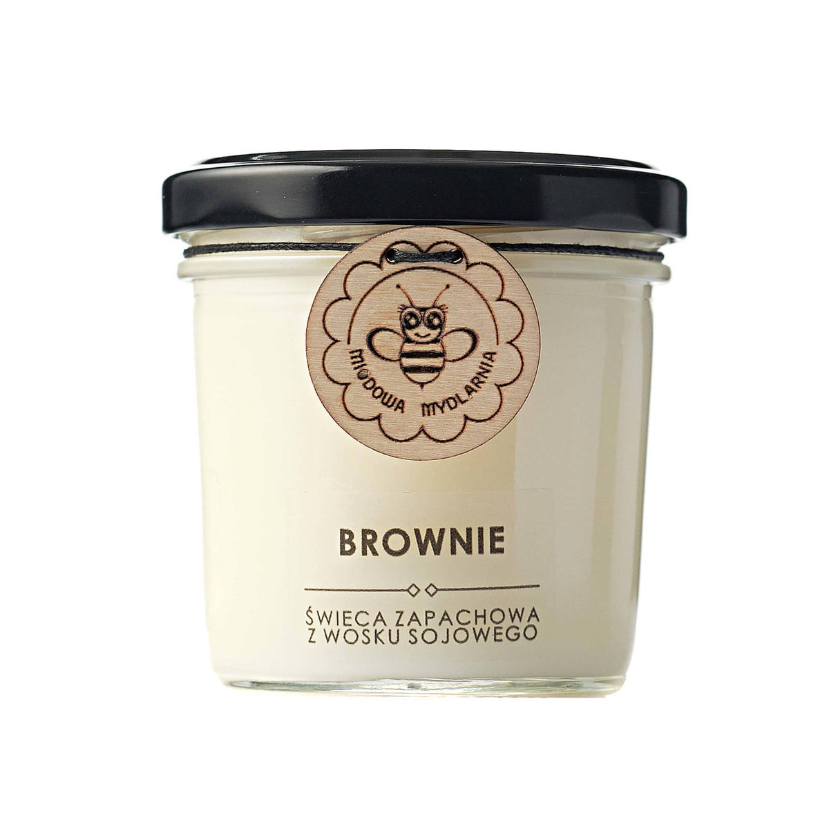 Miodowa Mydlarnia świeca z wosku sojowego Brownie - Miodowa Mydlarnia 1K_0038