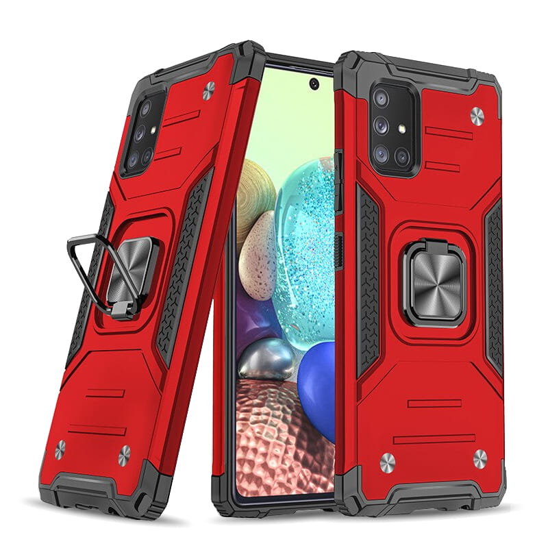 ETUI EXOGUARD QRING - SAMSUNG GALAXY A51 5G - PANCERNE CASE OBUDOWA FUTERAŁ RING