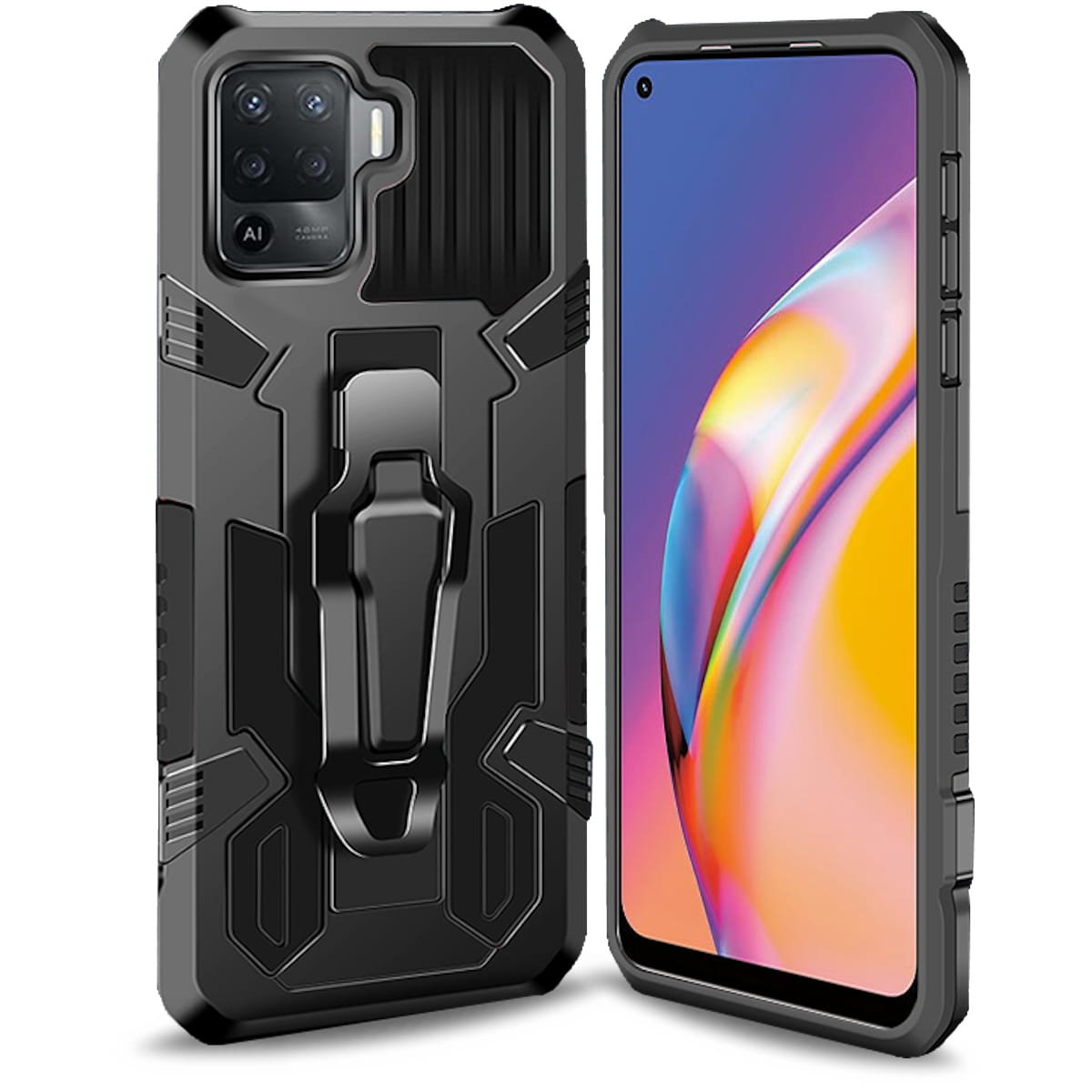 ETUI EXOGUARD PREDATOR - OPPO RENO 5 LITE - PANCERNE CASE OBUDOWA FUTERAŁ