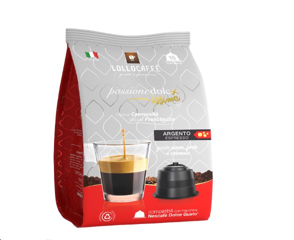 LOLLO ARGENTO Espresso Dolce Gusto kaps. 16 szt.