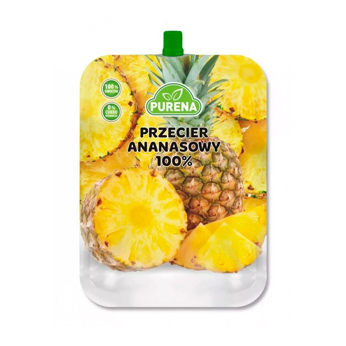 Purena Przecier (mus) owocowy 100% z ananasa 250g Purena