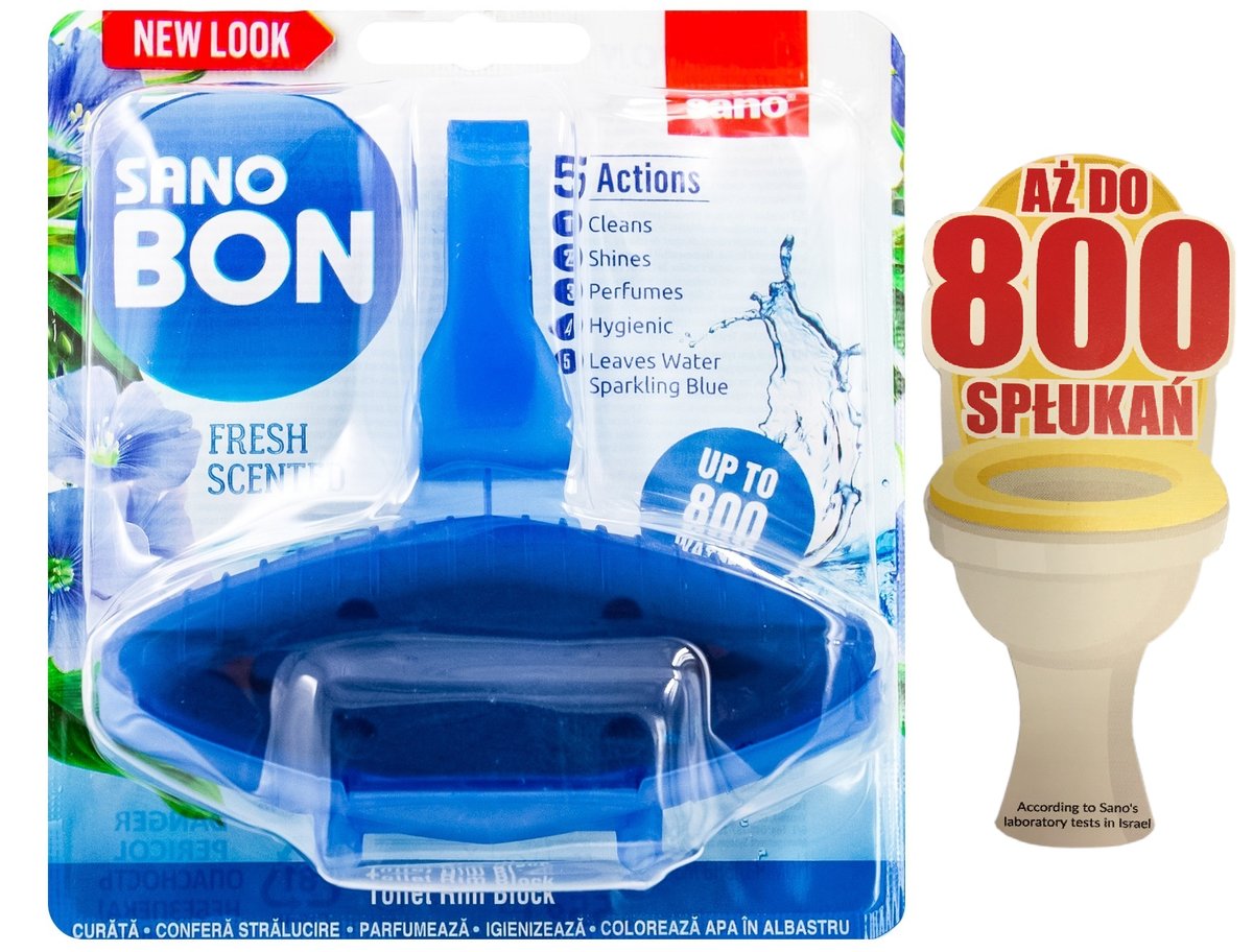 Mors Sanobon Zawieszka barwiąca do Wc 800 spłukań!