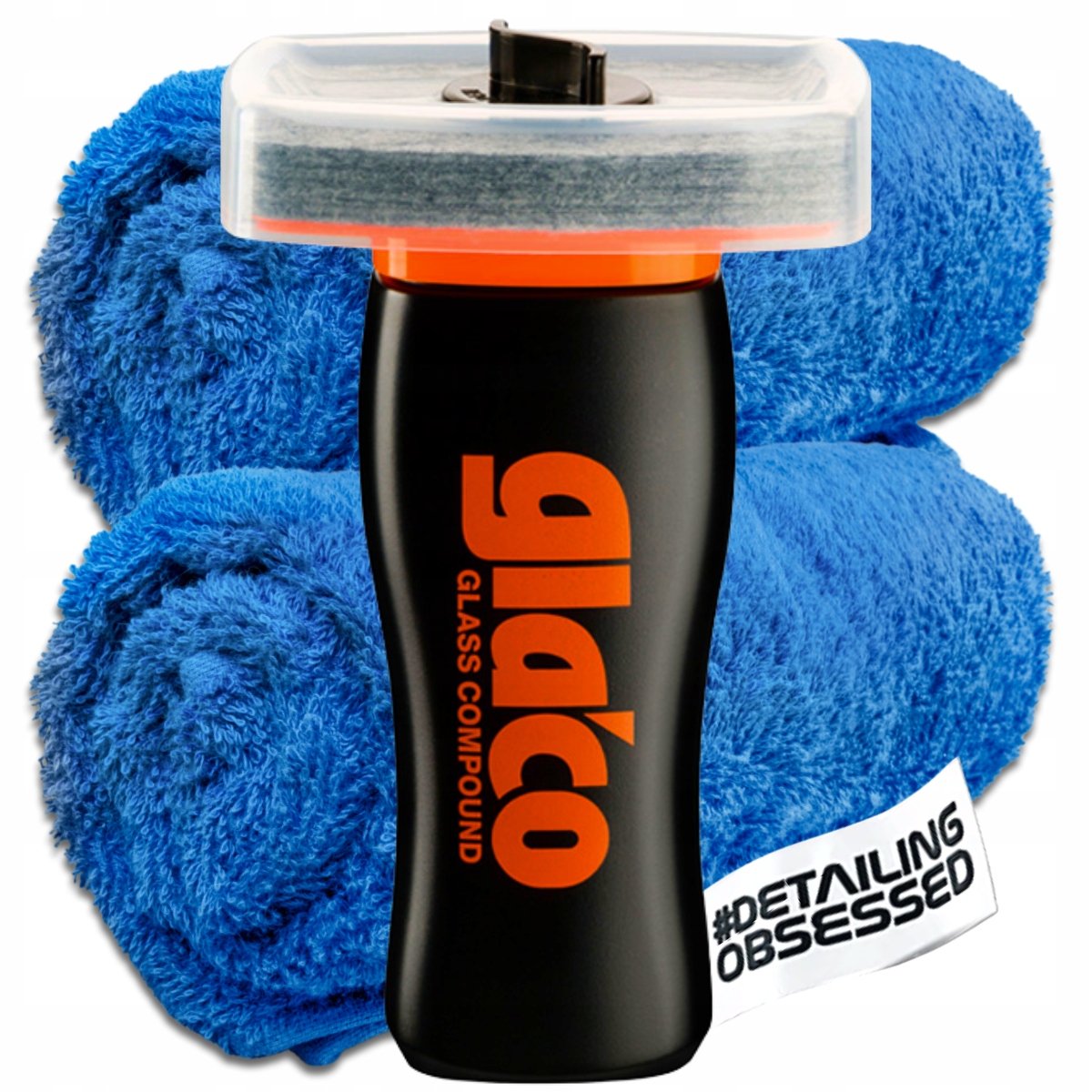 SOFT99 GLACO GLASS COMPOUND czyści szybę z osadów
