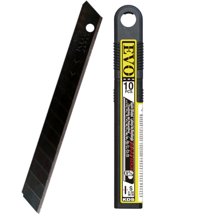 Ostrza Segmentowe 9Mm Kds Evo (10X Czarne Ostrze)