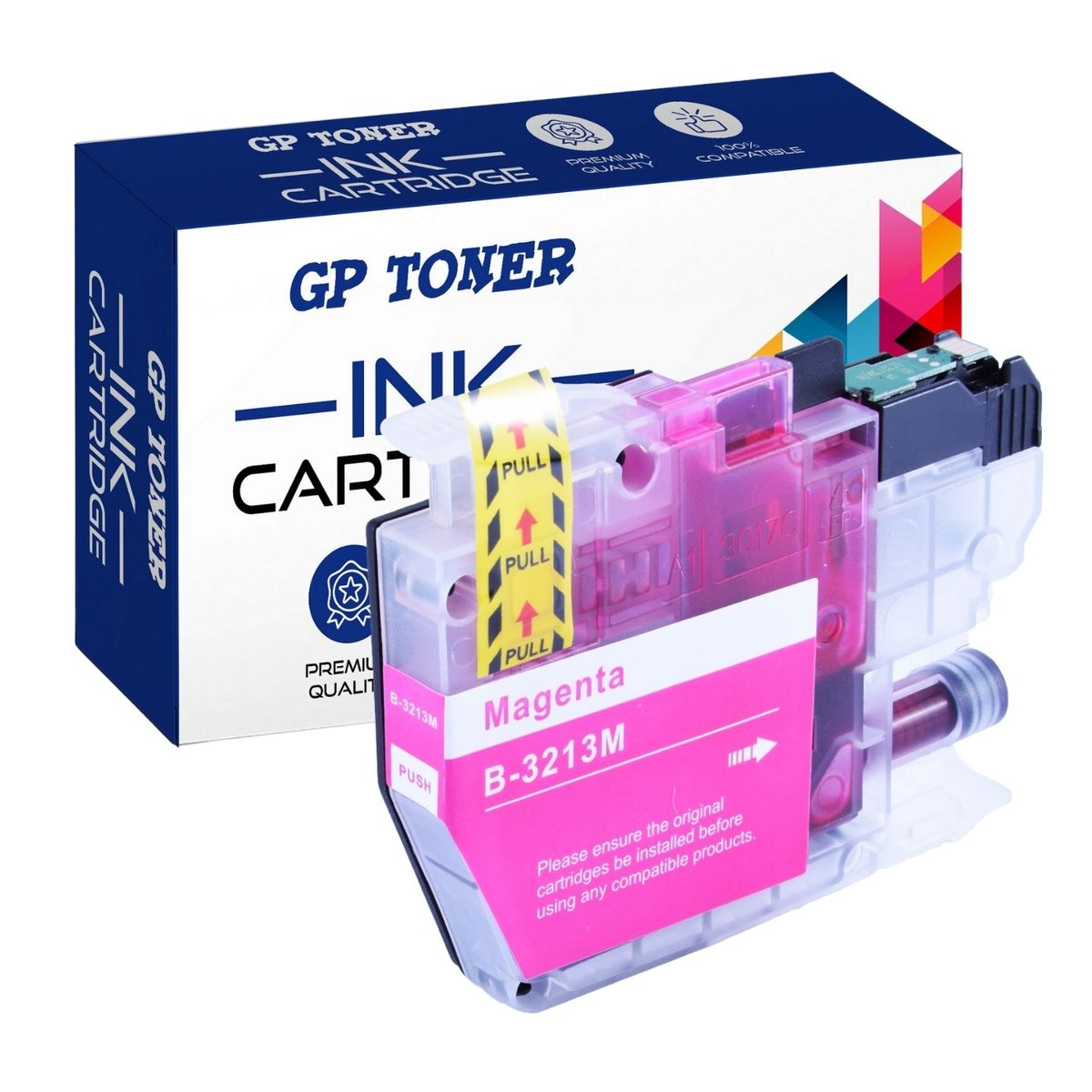 TUSZ DO BROTHER LC3213 DCP-J572DW J774DW J772DW Magenta Czerwony