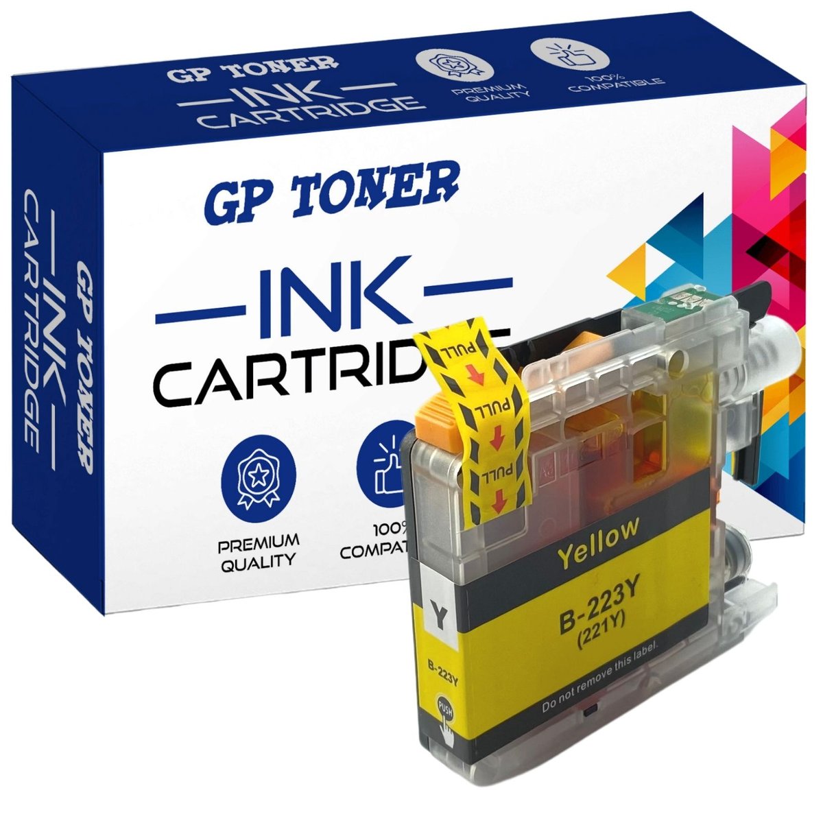 TUSZ DO BROTHER DCP-J4120DW DCP-J562DW LC223 XL Y (Yellow)