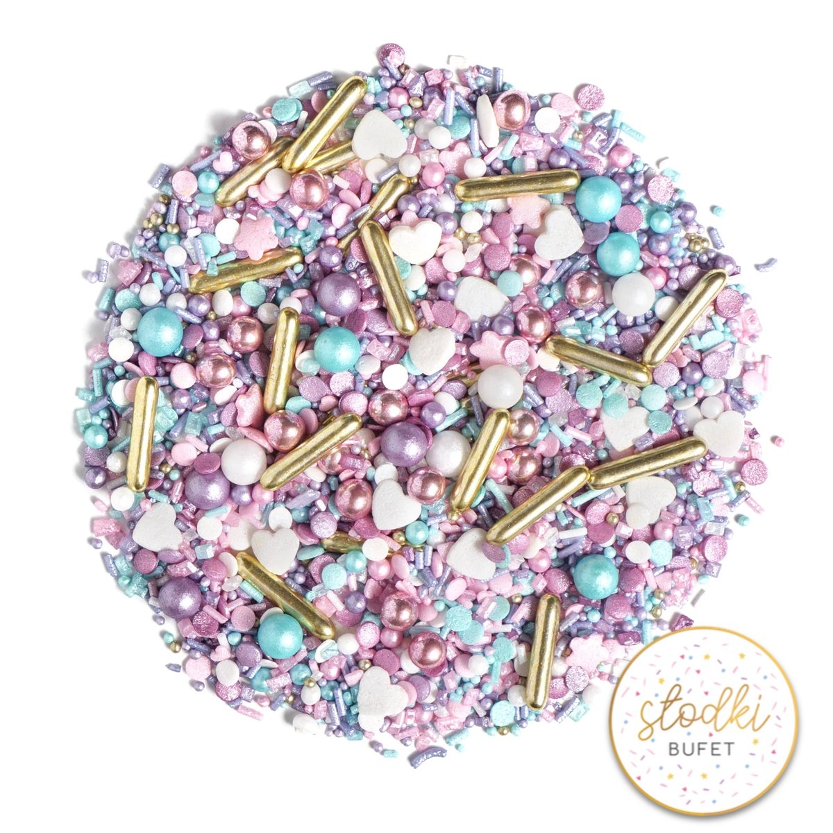 Posypka cukrowa mix konfetti Unicorn 90 g