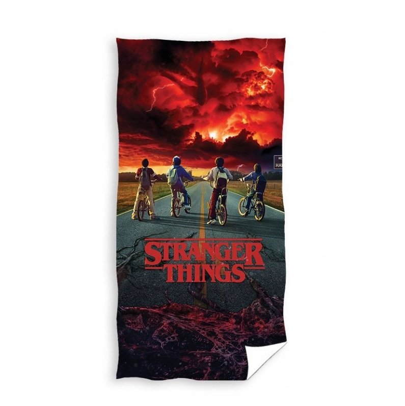Ręcznik bawełniany 70x140 Stranger Things