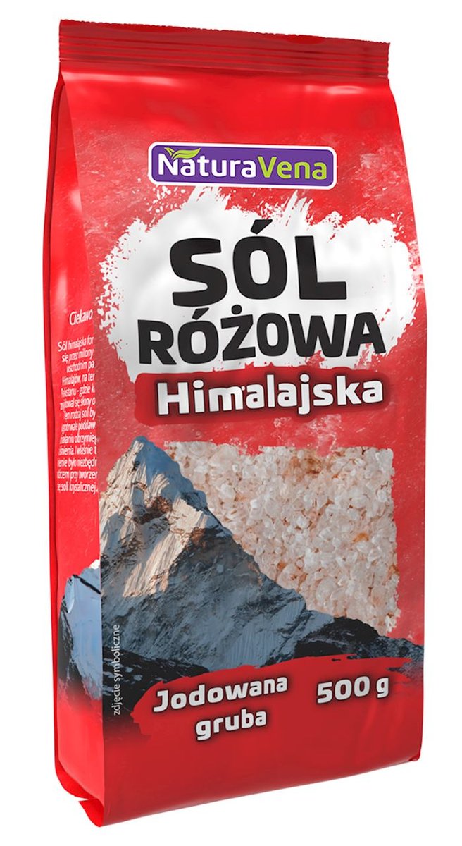 NaturAvena Sól Himalajska Gruba 500g - NAVSOLHIMGR50