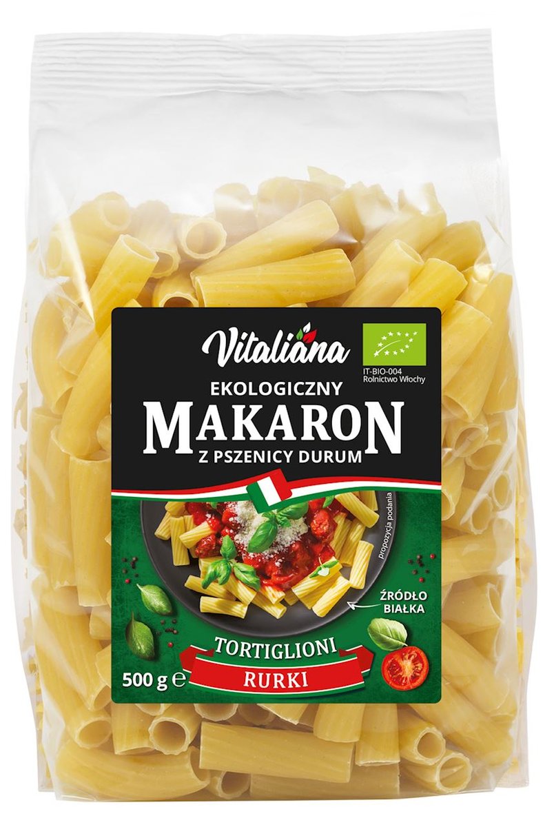 Vitaliana Makaron z pszenicy durum tortiglioni 500 g Bio