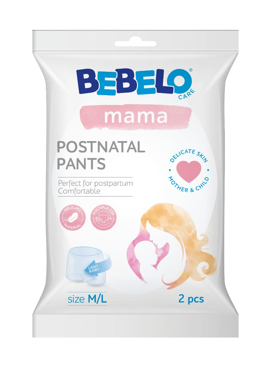 Dr.Max, Bebelo Care Mama  Postnatal Pants, majtki poporodowe rozmiar M/L, 2 sztuki