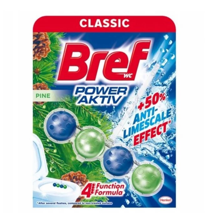 Bref Power Activ zawieszka do wc Pine 50g