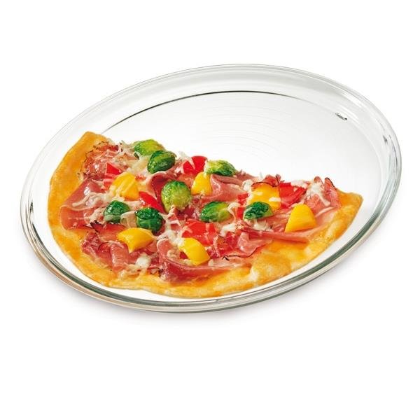 Talerz Do Pizzy Szklany Żaroodporny Simax 32 Cm